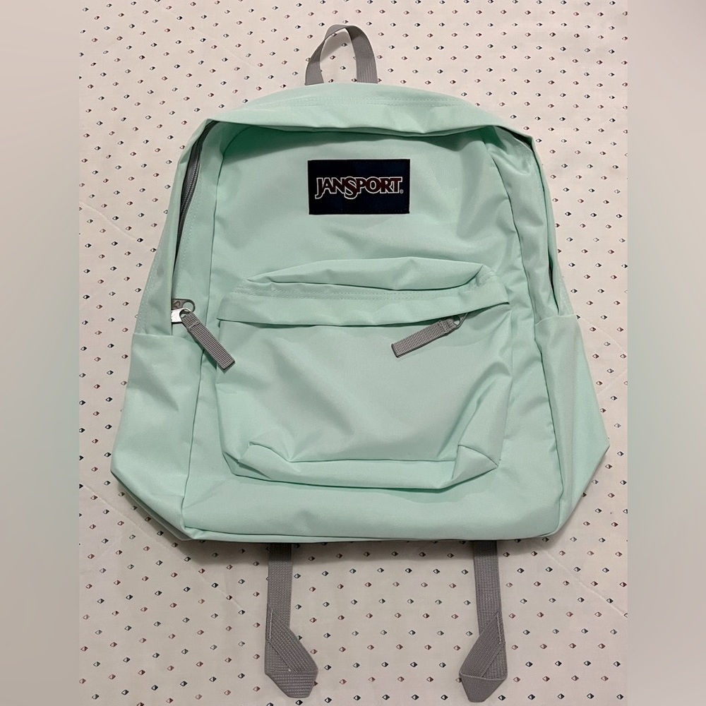 Mint Green Pastel Jansport Backpack